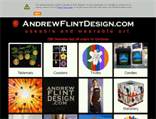Tablet Screenshot of andrewflintdesign.com